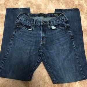 BULLHEAD DENIM CO., SLIM STRAIGHT JEANS, W30 & L32